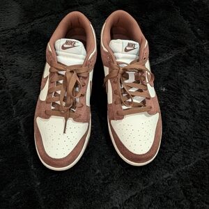 Nike Men's Brown and White Sneakers